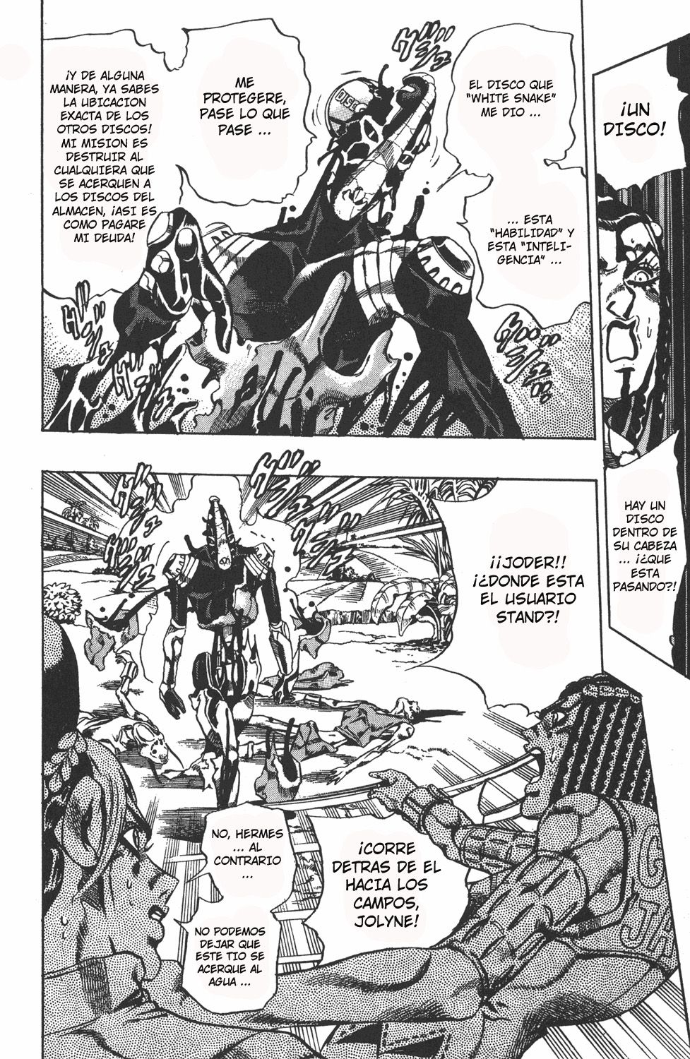 Read JoJo's Bizarre Adventure Parte 6 Stone Ocean ES Manga Online