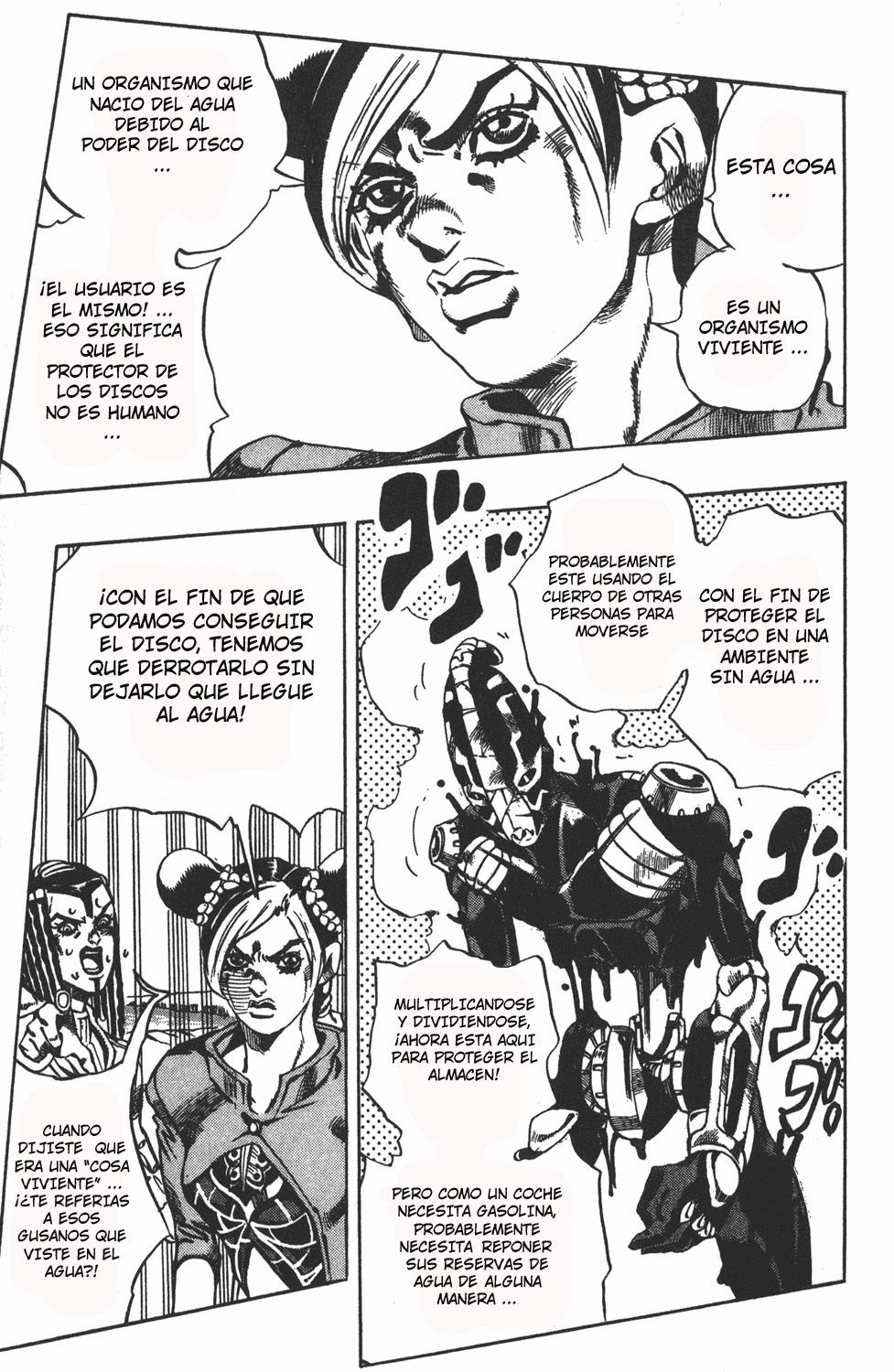 Read JoJo's Bizarre Adventure Parte 6 Stone Ocean ES Manga Online