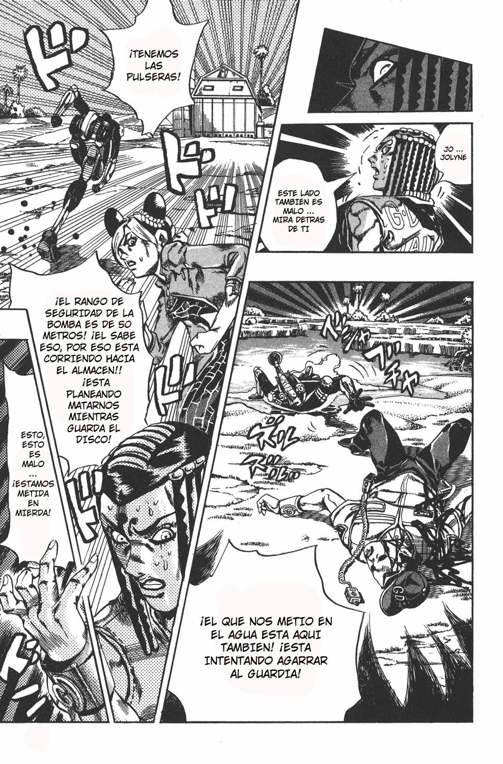 Read JoJo's Bizarre Adventure Parte 6 Stone Ocean ES Manga Online