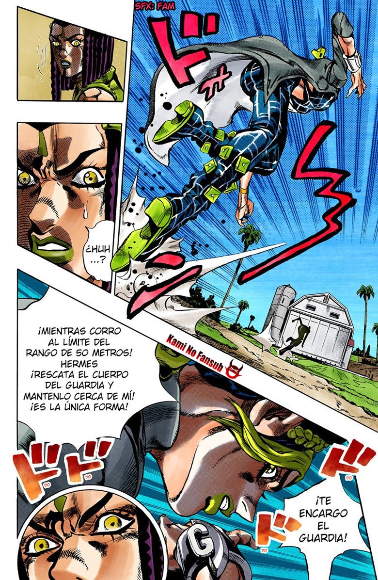 Read JoJo's Bizarre Adventure Parte 6 Stone Ocean ES Manga Online