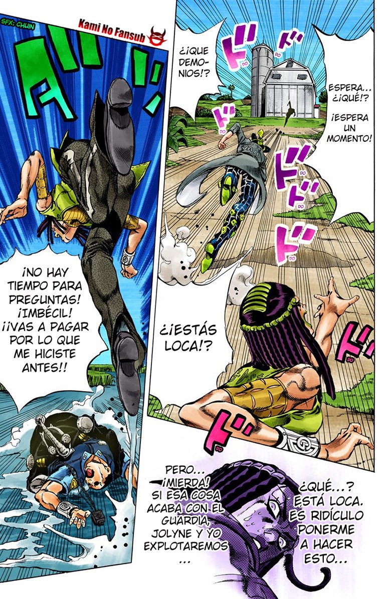 Read JoJo's Bizarre Adventure Parte 6 Stone Ocean ES Manga Online