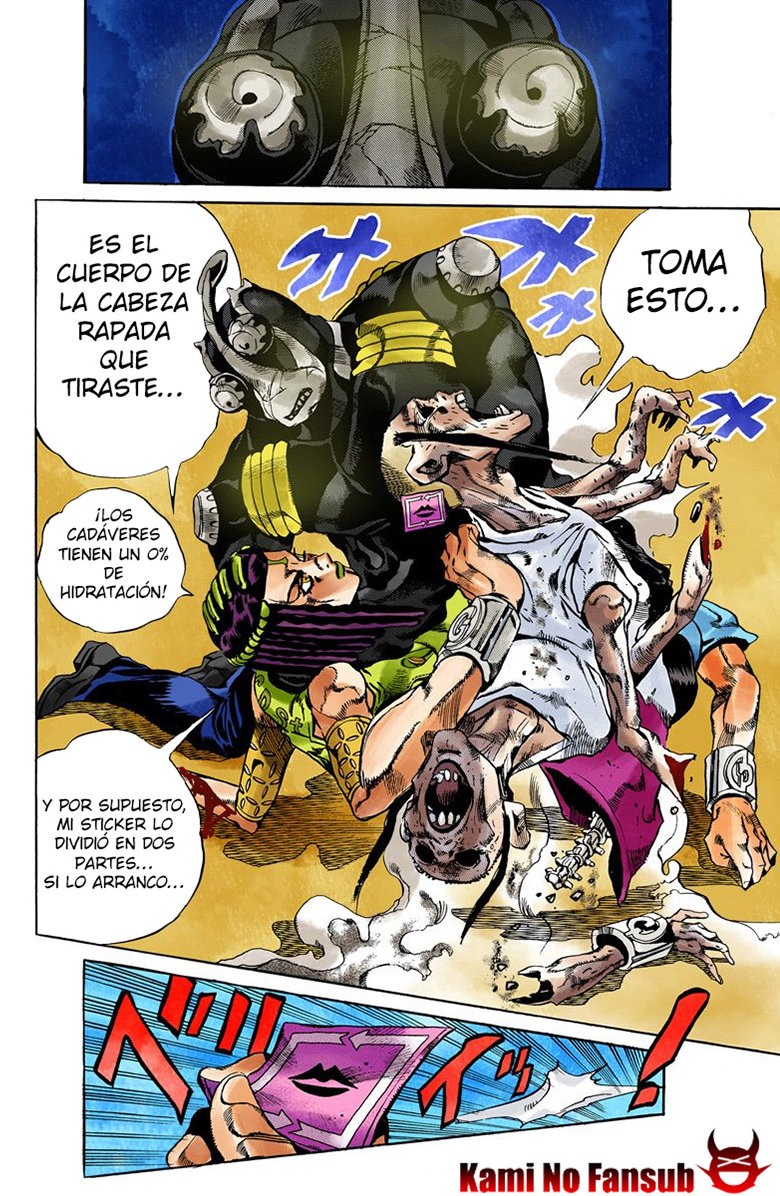 Read JoJo's Bizarre Adventure Parte 6 Stone Ocean ES Manga Online
