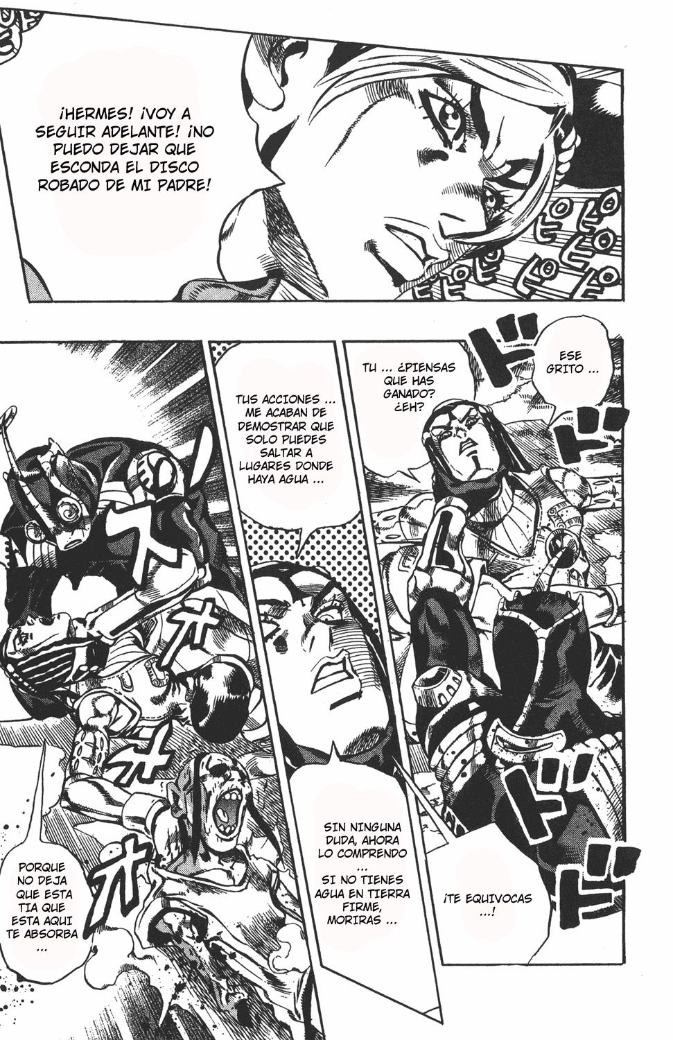 Read JoJo's Bizarre Adventure Parte 6 Stone Ocean ES Manga Online