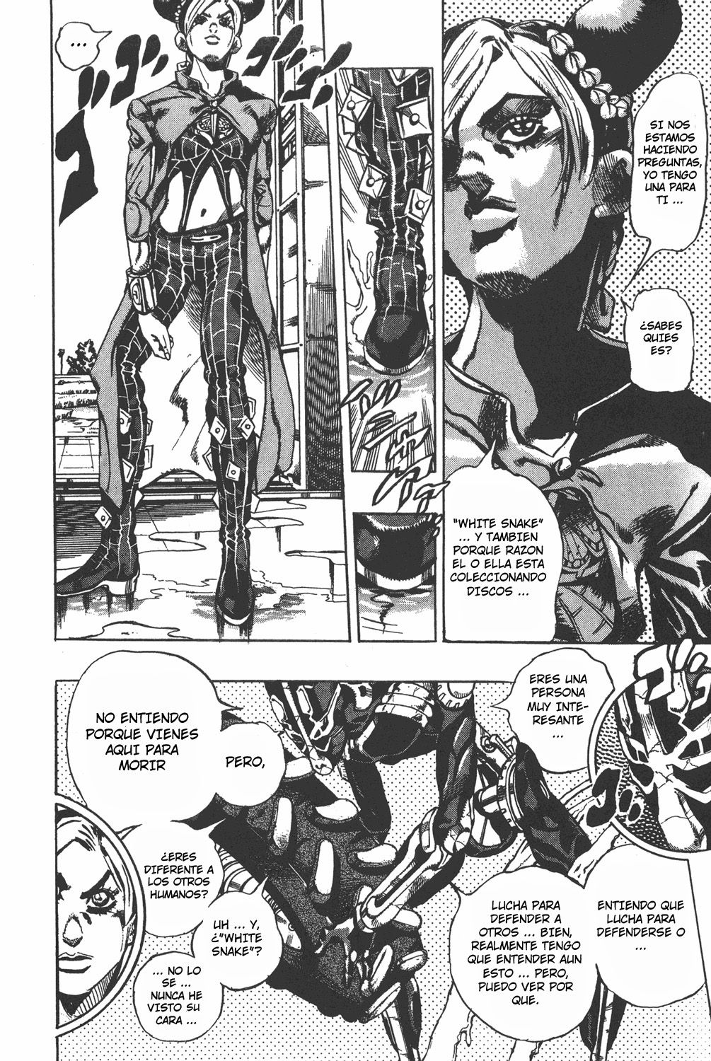 Read JoJo's Bizarre Adventure Parte 6 Stone Ocean ES Manga Online