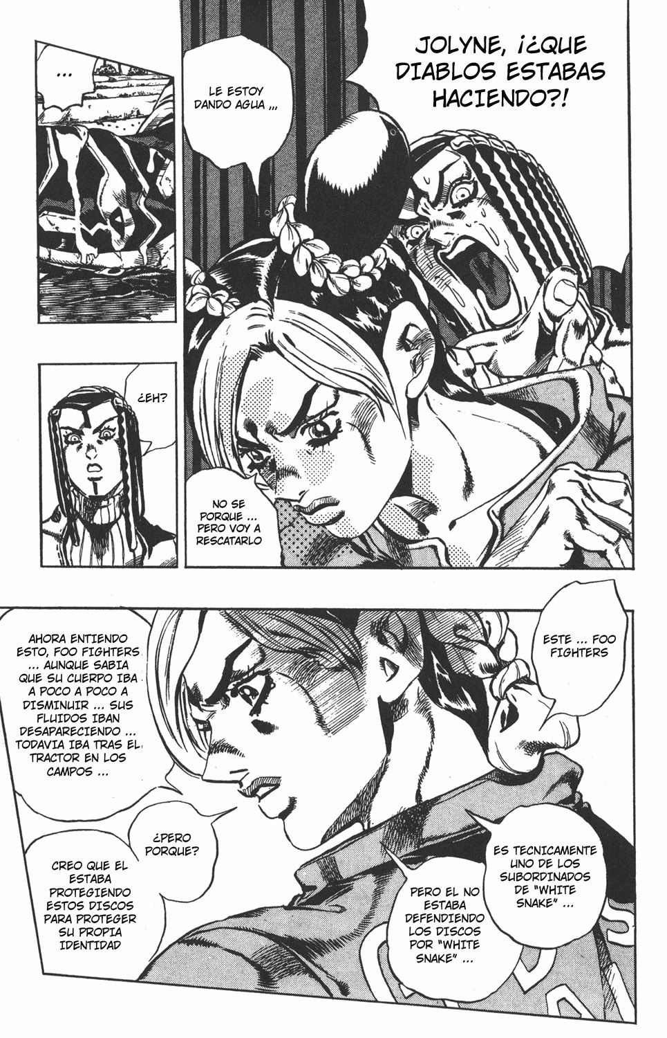 Read JoJo's Bizarre Adventure Parte 6 Stone Ocean ES Manga Online
