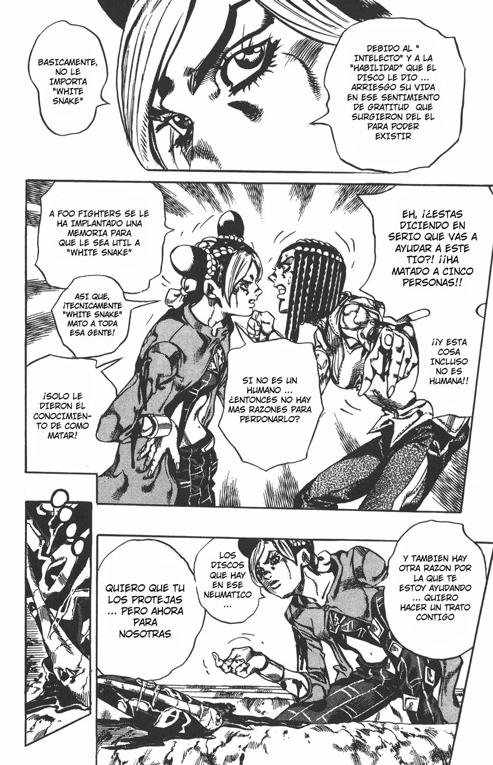 Read JoJo's Bizarre Adventure Parte 6 Stone Ocean ES Manga Online