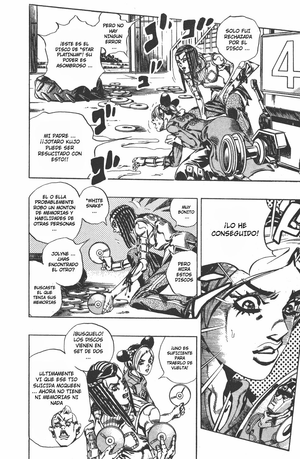 Read JoJo's Bizarre Adventure Parte 6 Stone Ocean ES Manga Online