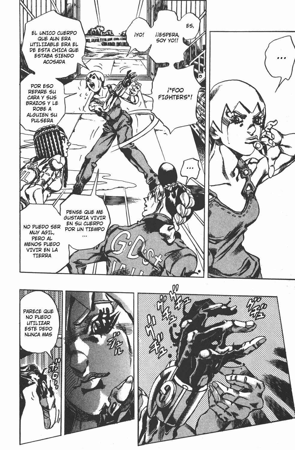 Read JoJo's Bizarre Adventure Parte 6 Stone Ocean ES Manga Online