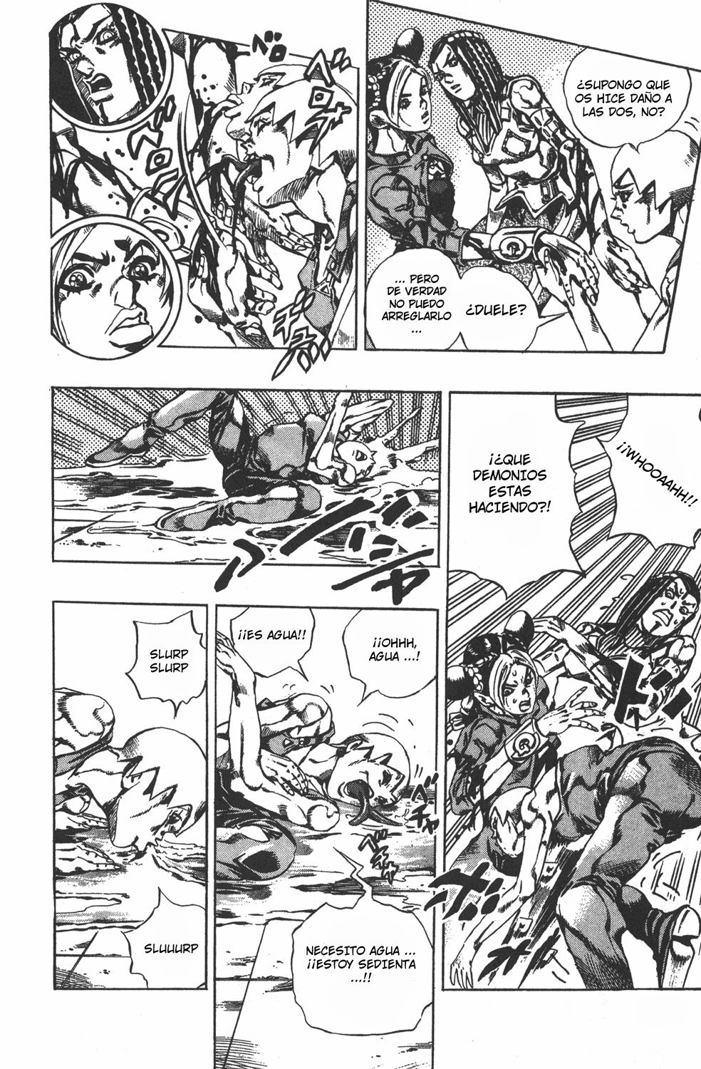 Read JoJo's Bizarre Adventure Parte 6 Stone Ocean ES Manga Online