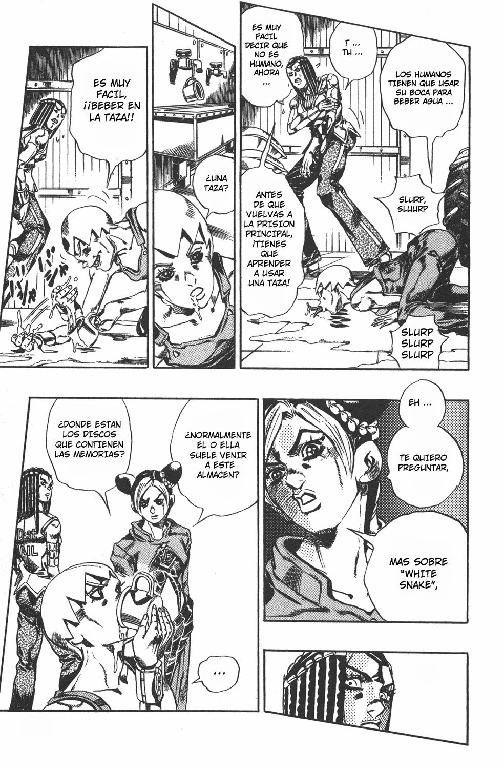 Read JoJo's Bizarre Adventure Parte 6 Stone Ocean ES Manga Online