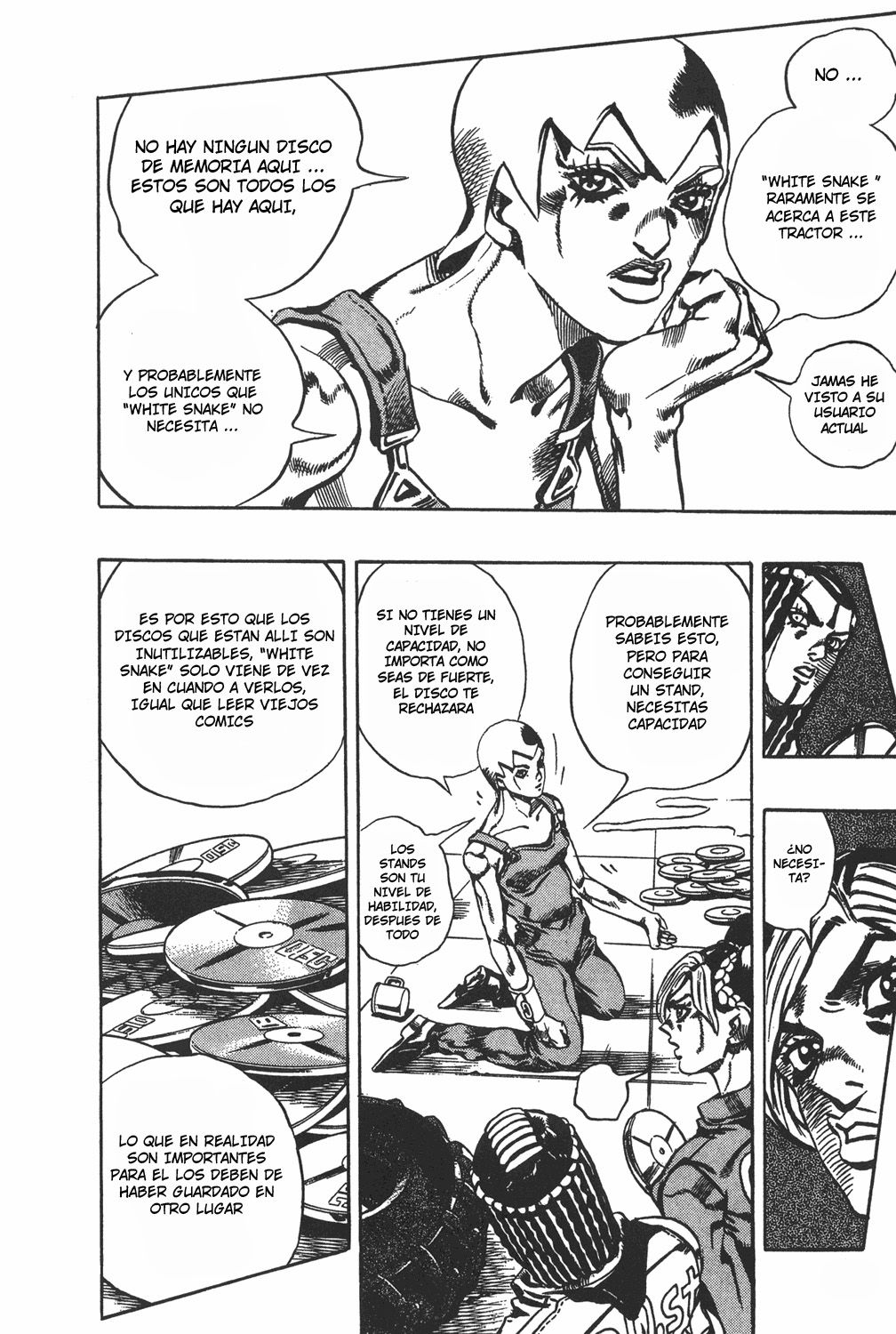 Read JoJo's Bizarre Adventure Parte 6 Stone Ocean ES Manga Online