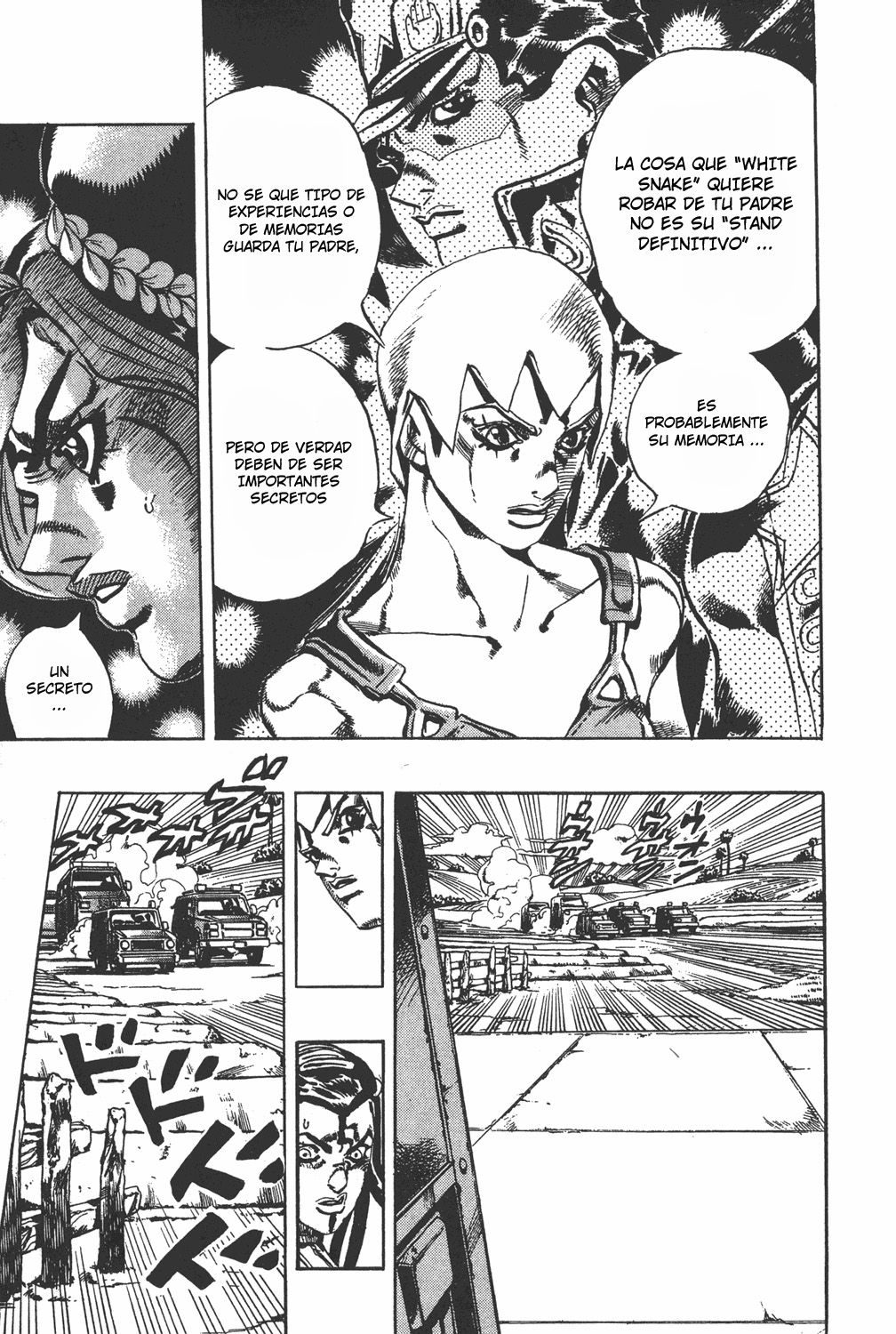 Read JoJo's Bizarre Adventure Parte 6 Stone Ocean ES Manga Online