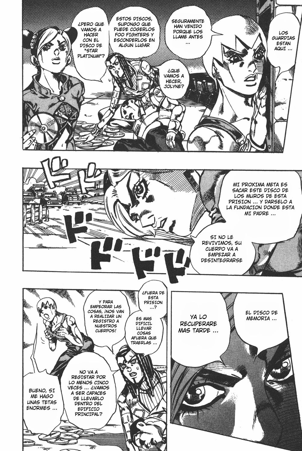 Read JoJo's Bizarre Adventure Parte 6 Stone Ocean ES Manga Online