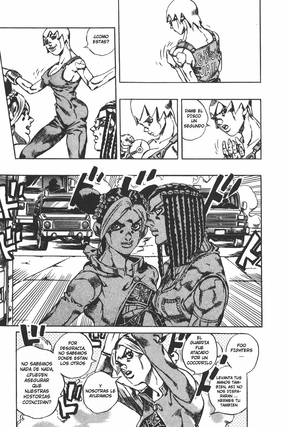 Read JoJo's Bizarre Adventure Parte 6 Stone Ocean ES Manga Online