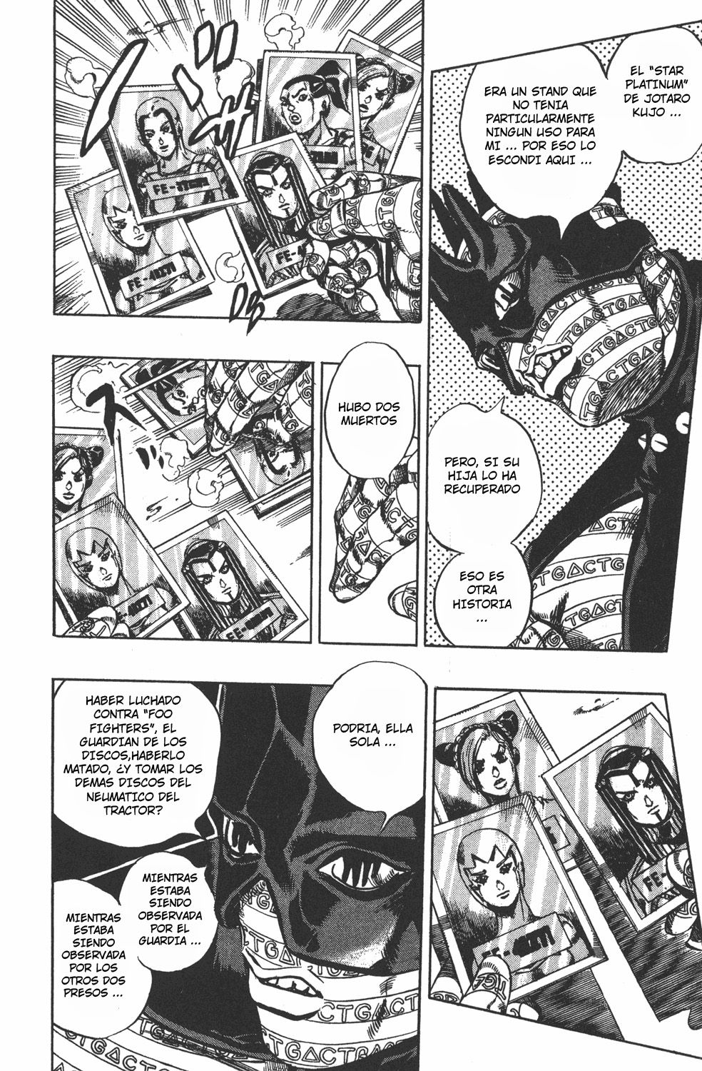 Read JoJo's Bizarre Adventure Parte 6 Stone Ocean ES Manga Online
