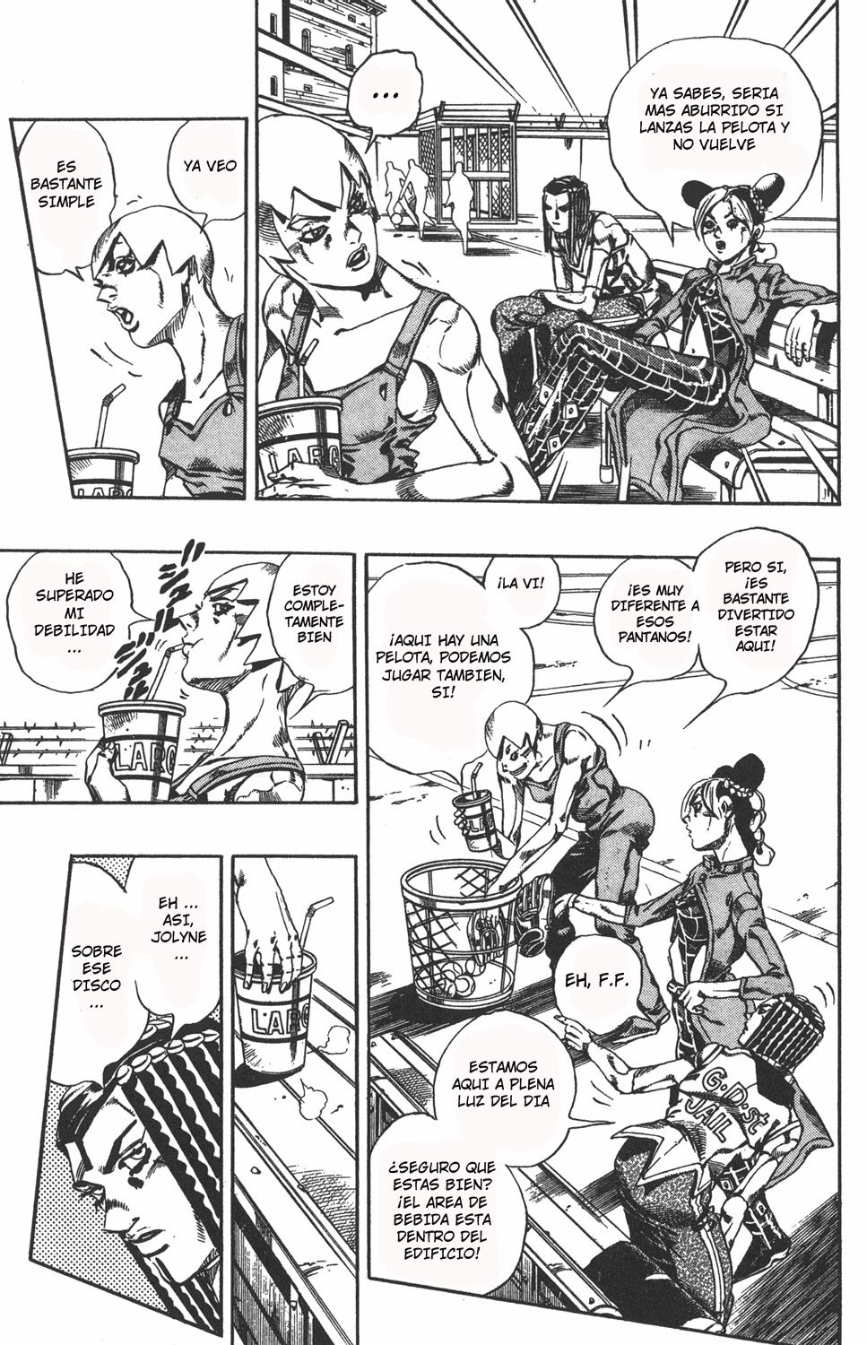 Read JoJo's Bizarre Adventure Parte 6 Stone Ocean ES Manga Online