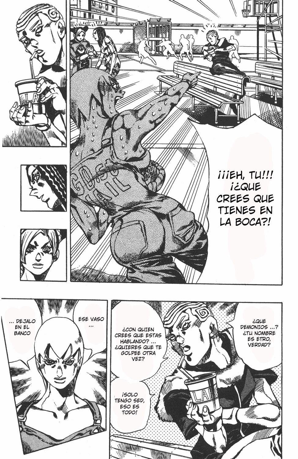 Read JoJo's Bizarre Adventure Parte 6 Stone Ocean ES Manga Online