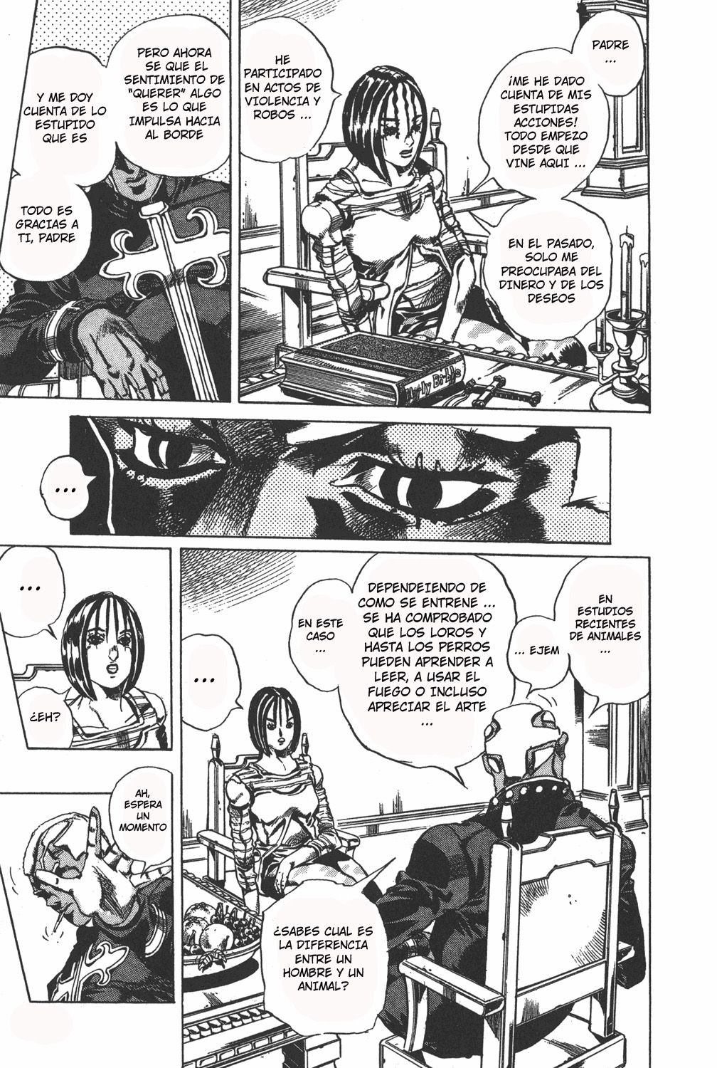 Read JoJo's Bizarre Adventure Parte 6 Stone Ocean ES Manga Online