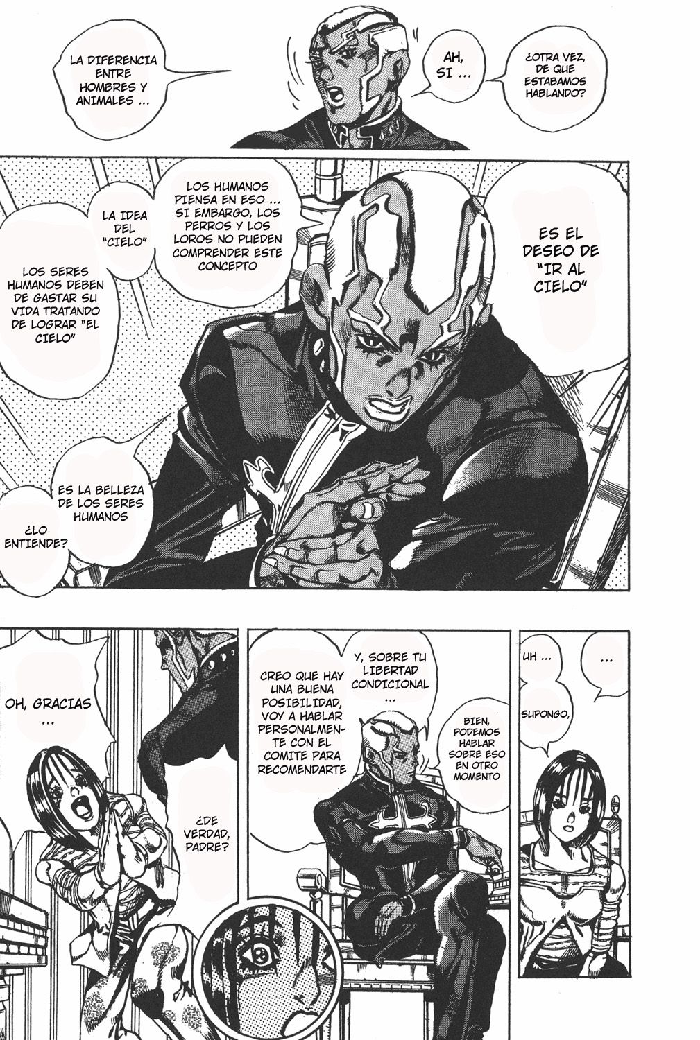 Read JoJo's Bizarre Adventure Parte 6 Stone Ocean ES Manga Online