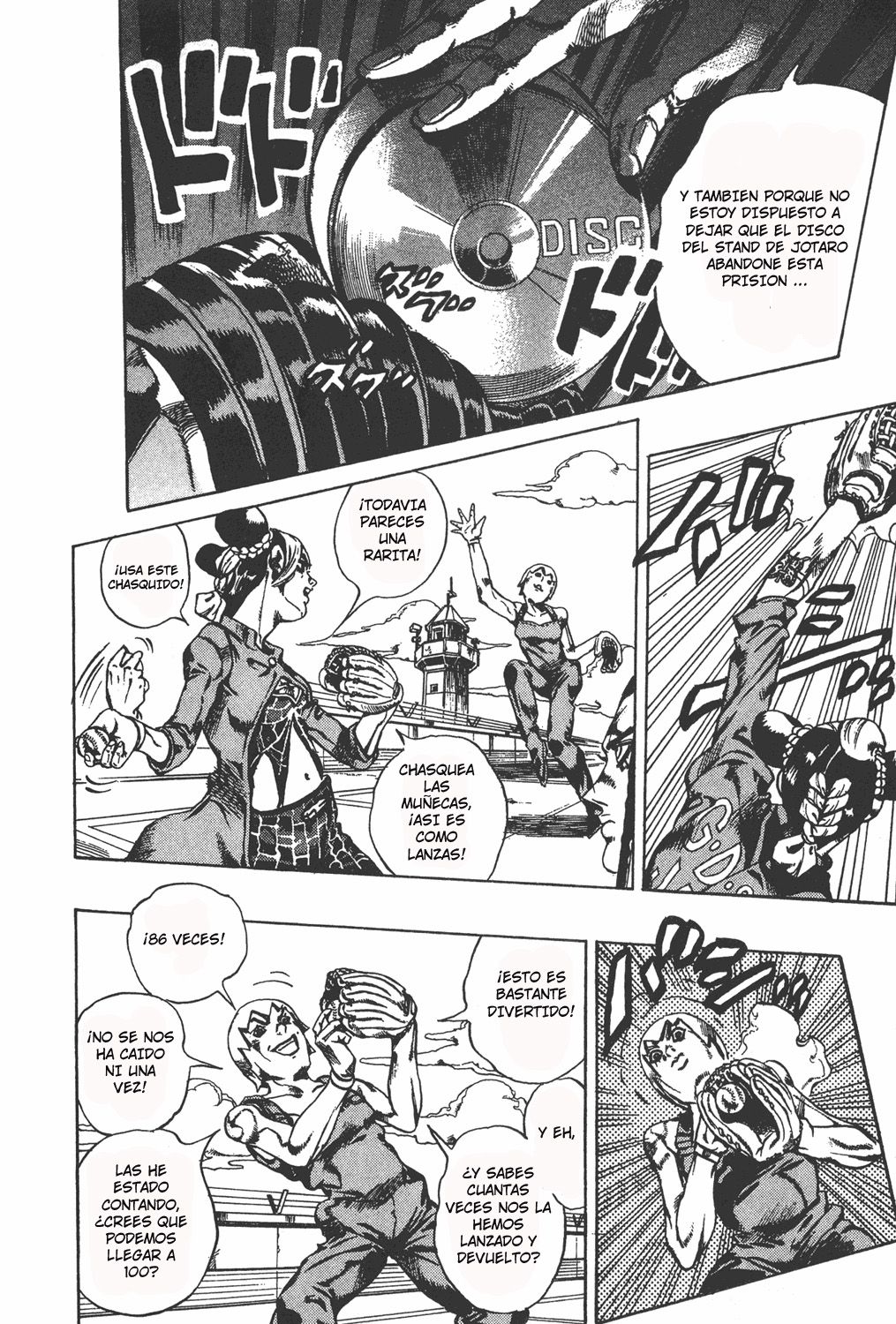 Read JoJo's Bizarre Adventure Parte 6 Stone Ocean ES Manga Online