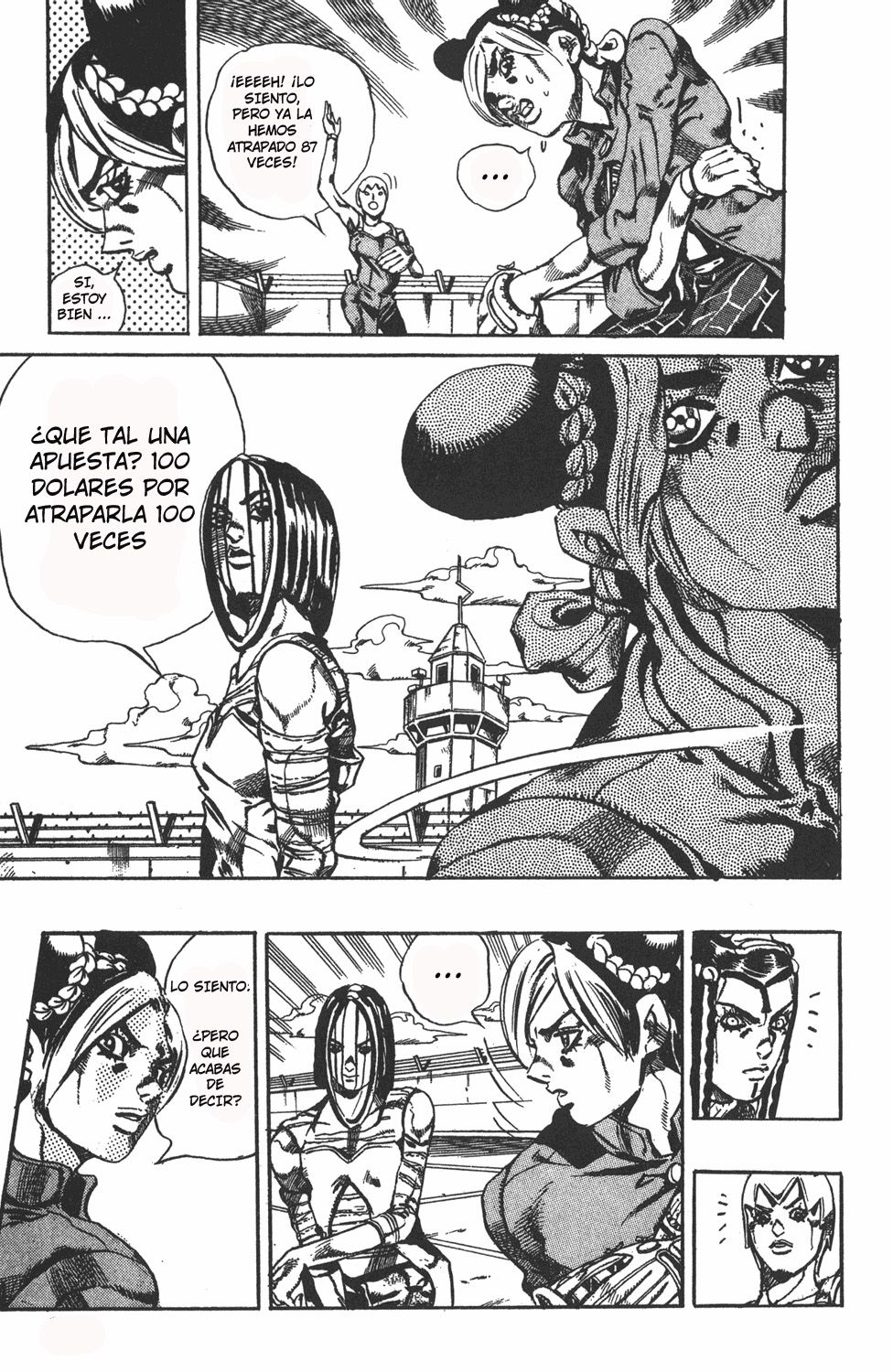 Read JoJo's Bizarre Adventure Parte 6 Stone Ocean ES Manga Online