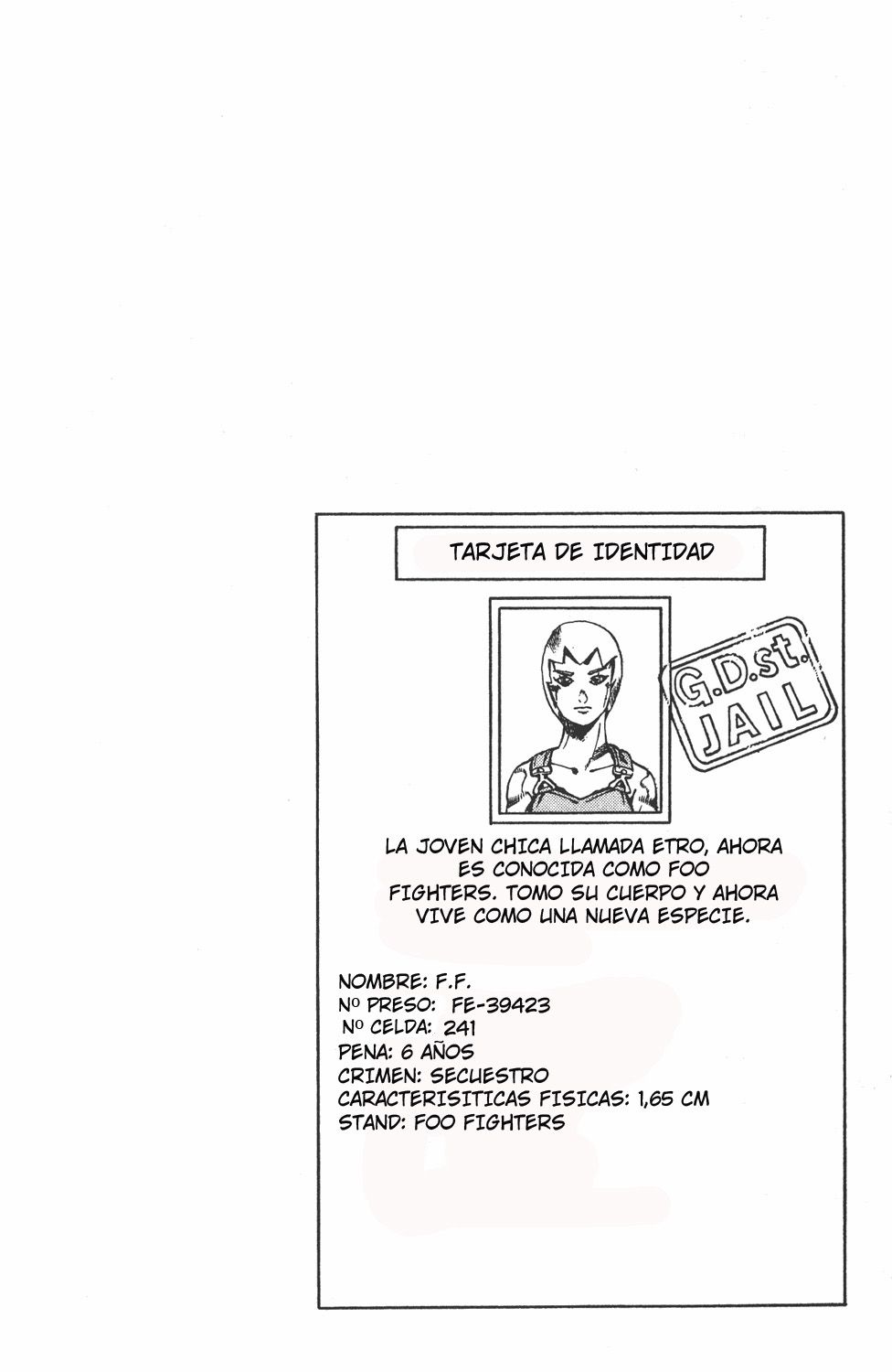 Read JoJo's Bizarre Adventure Parte 6 Stone Ocean ES Manga Online
