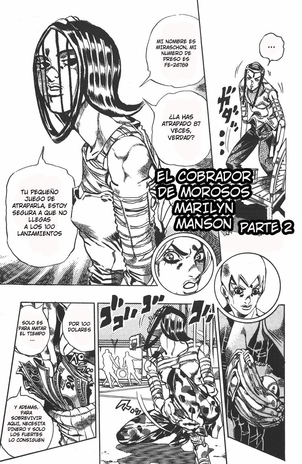 Read JoJo's Bizarre Adventure Parte 6 Stone Ocean ES Manga Online