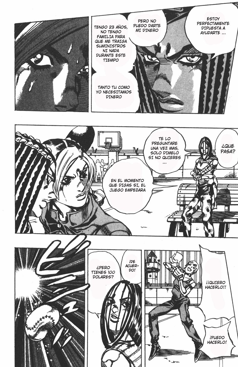 Read JoJo's Bizarre Adventure Parte 6 Stone Ocean ES Manga Online