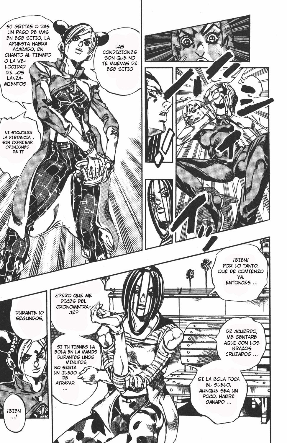 Read JoJo's Bizarre Adventure Parte 6 Stone Ocean ES Manga Online