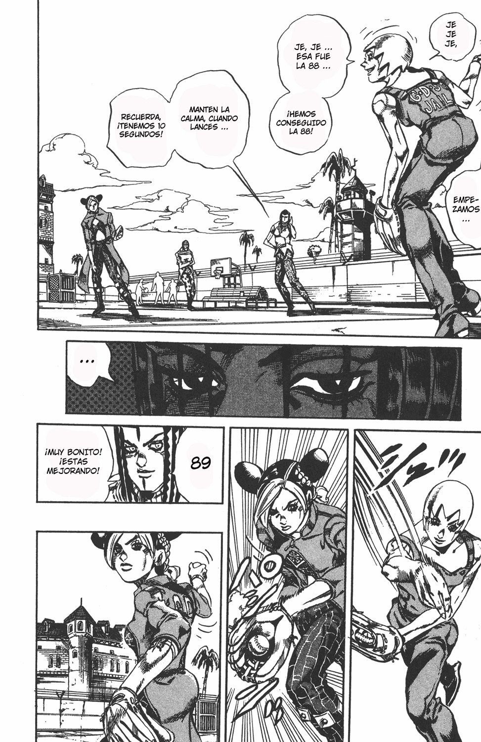Read JoJo's Bizarre Adventure Parte 6 Stone Ocean ES Manga Online