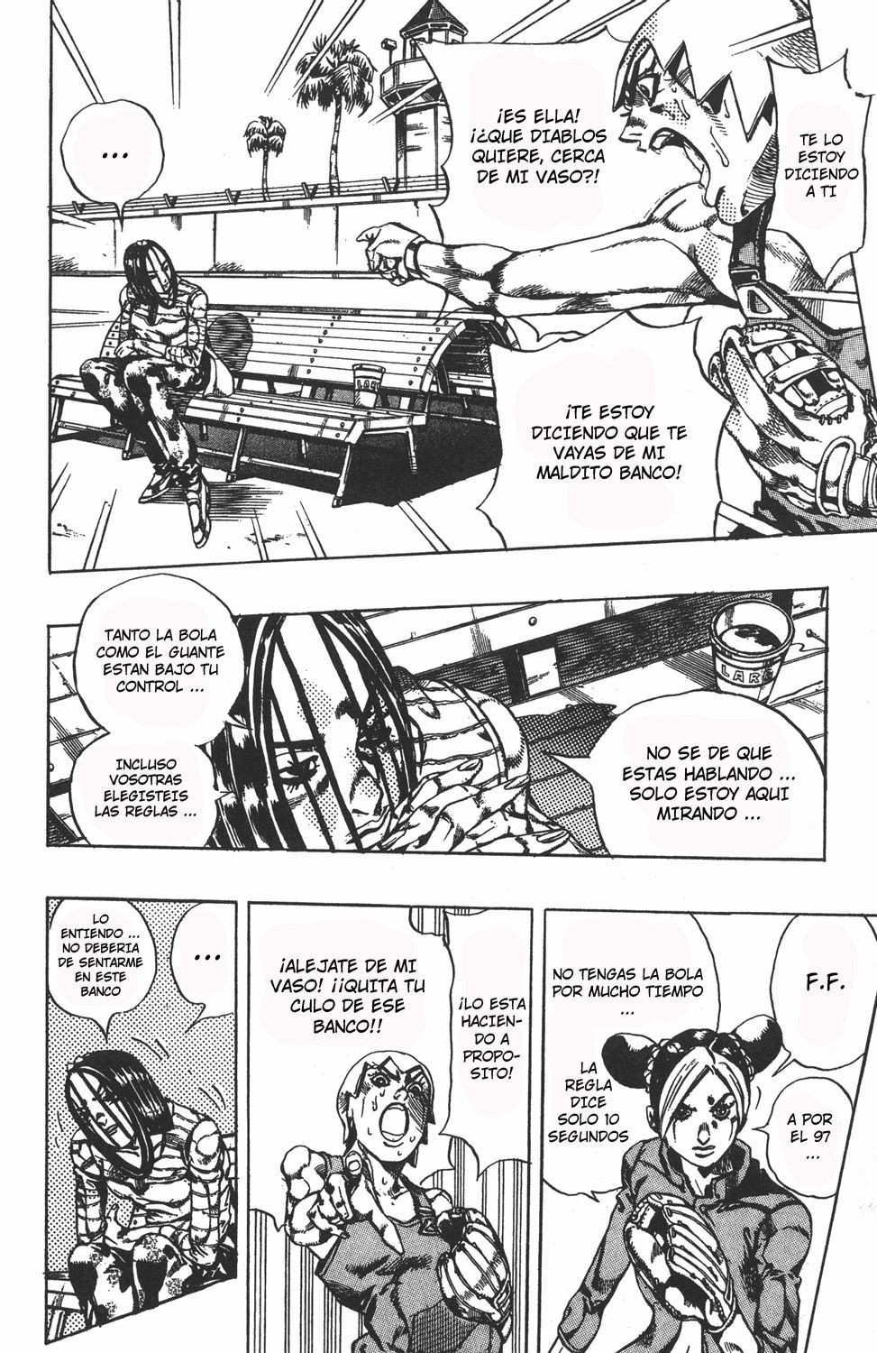 Read JoJo's Bizarre Adventure Parte 6 Stone Ocean ES Manga Online