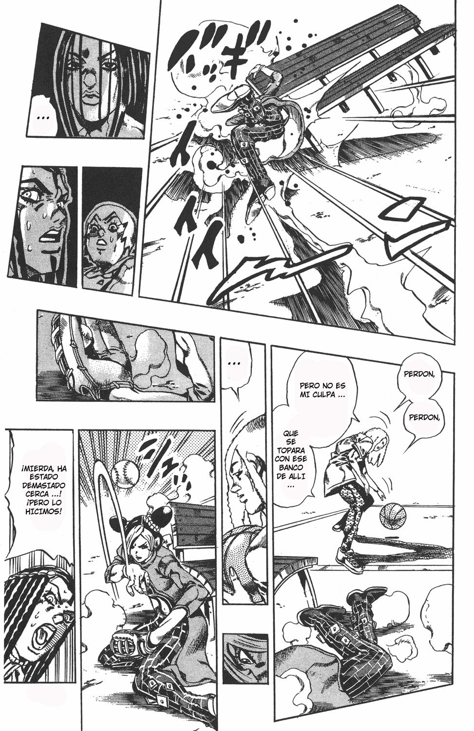 Read JoJo's Bizarre Adventure Parte 6 Stone Ocean ES Manga Online