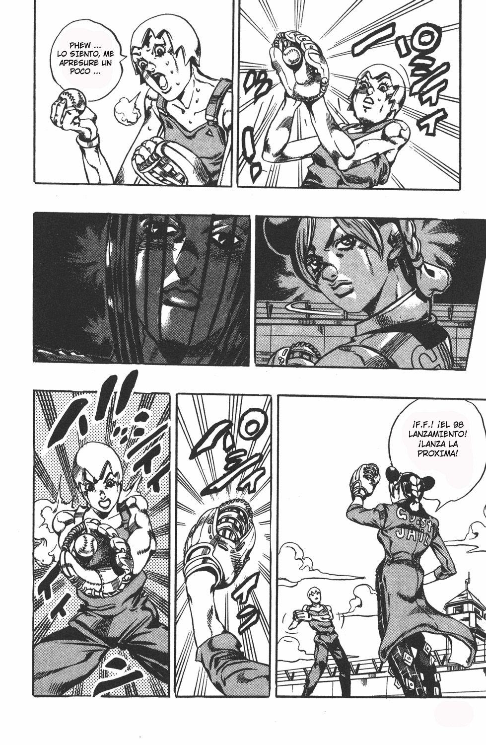 Read JoJo's Bizarre Adventure Parte 6 Stone Ocean ES Manga Online