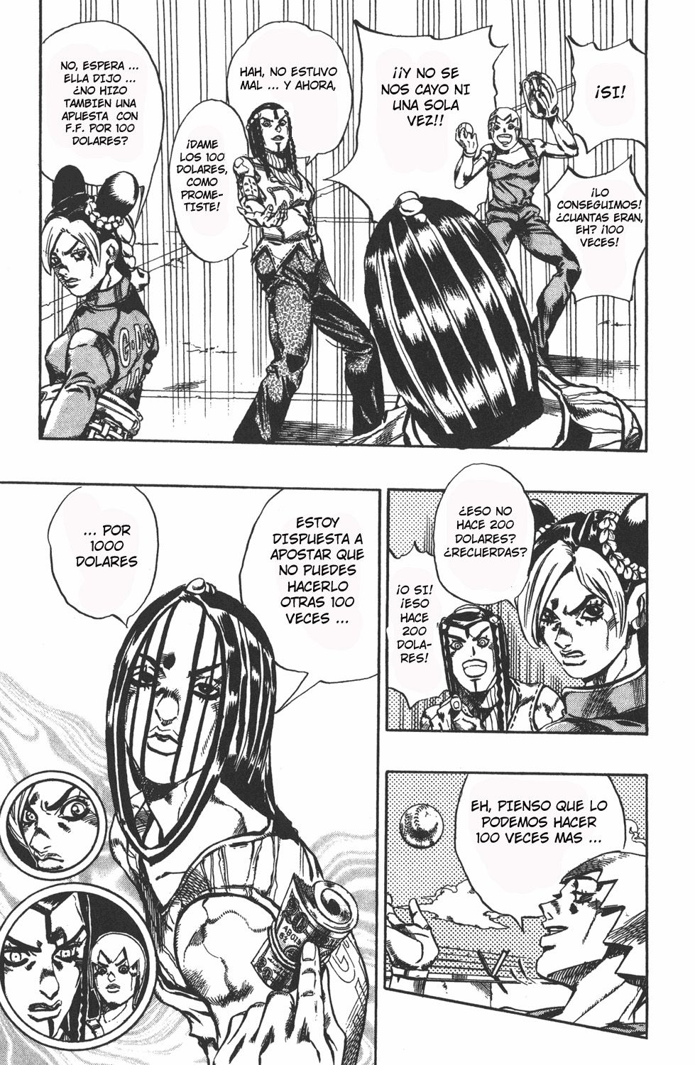 Read JoJo's Bizarre Adventure Parte 6 Stone Ocean ES Manga Online