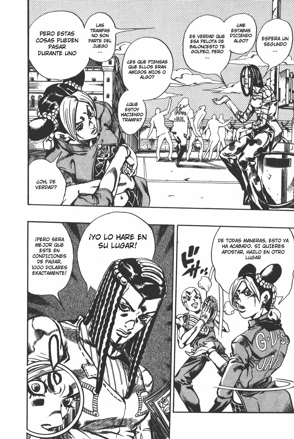 Read JoJo's Bizarre Adventure Parte 6 Stone Ocean ES Manga Online