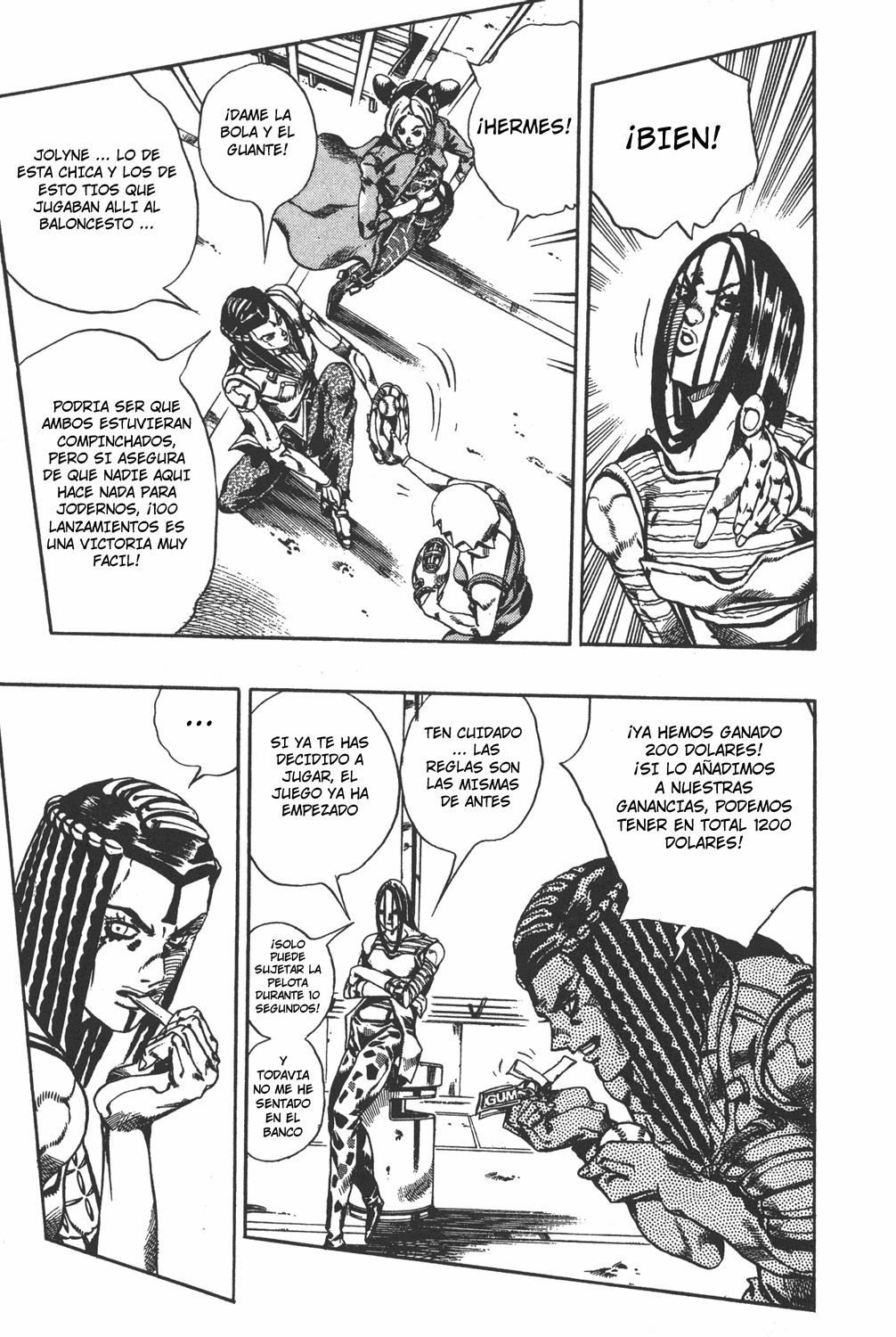 Read JoJo's Bizarre Adventure Parte 6 Stone Ocean ES Manga Online