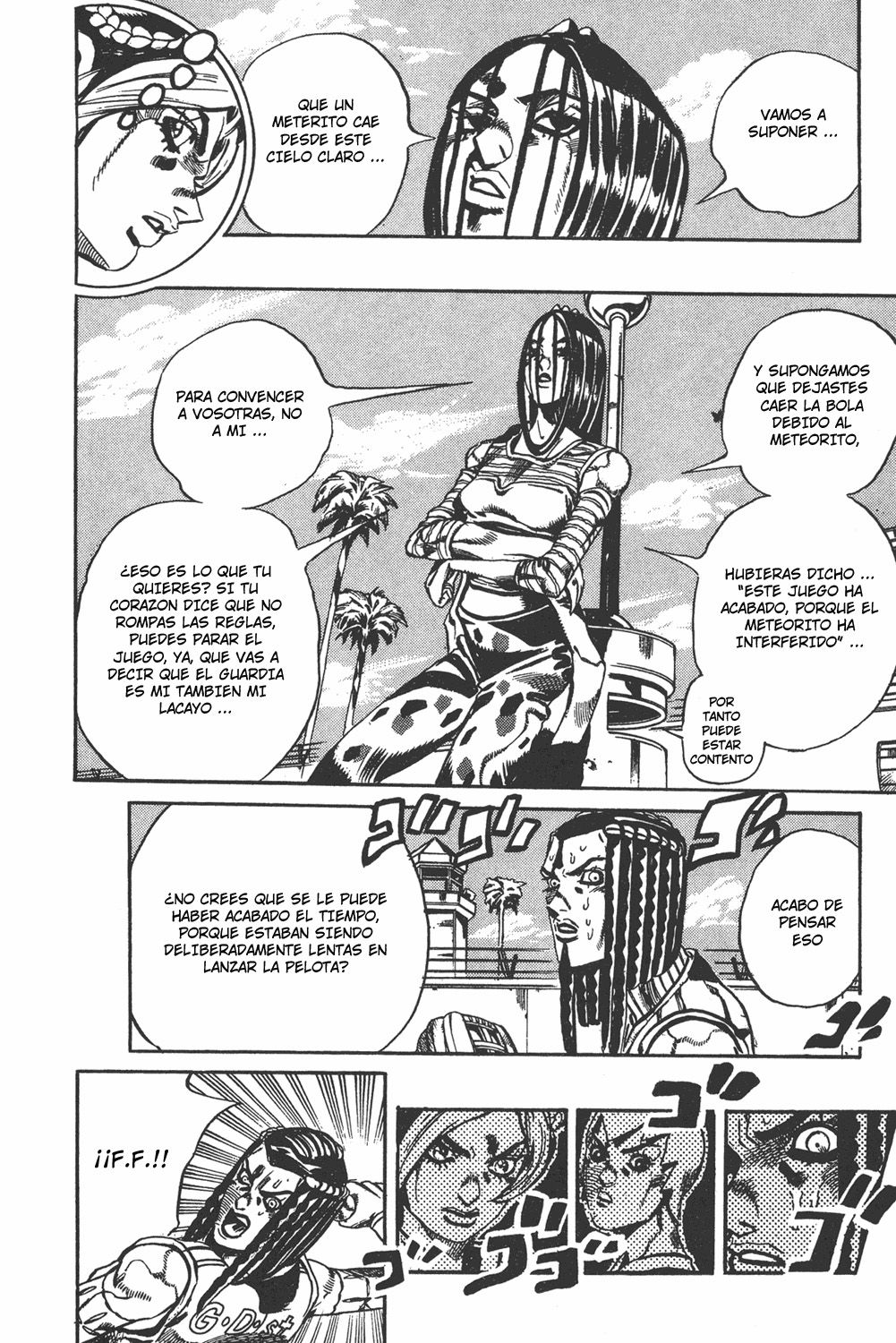 Read JoJo's Bizarre Adventure Parte 6 Stone Ocean ES Manga Online