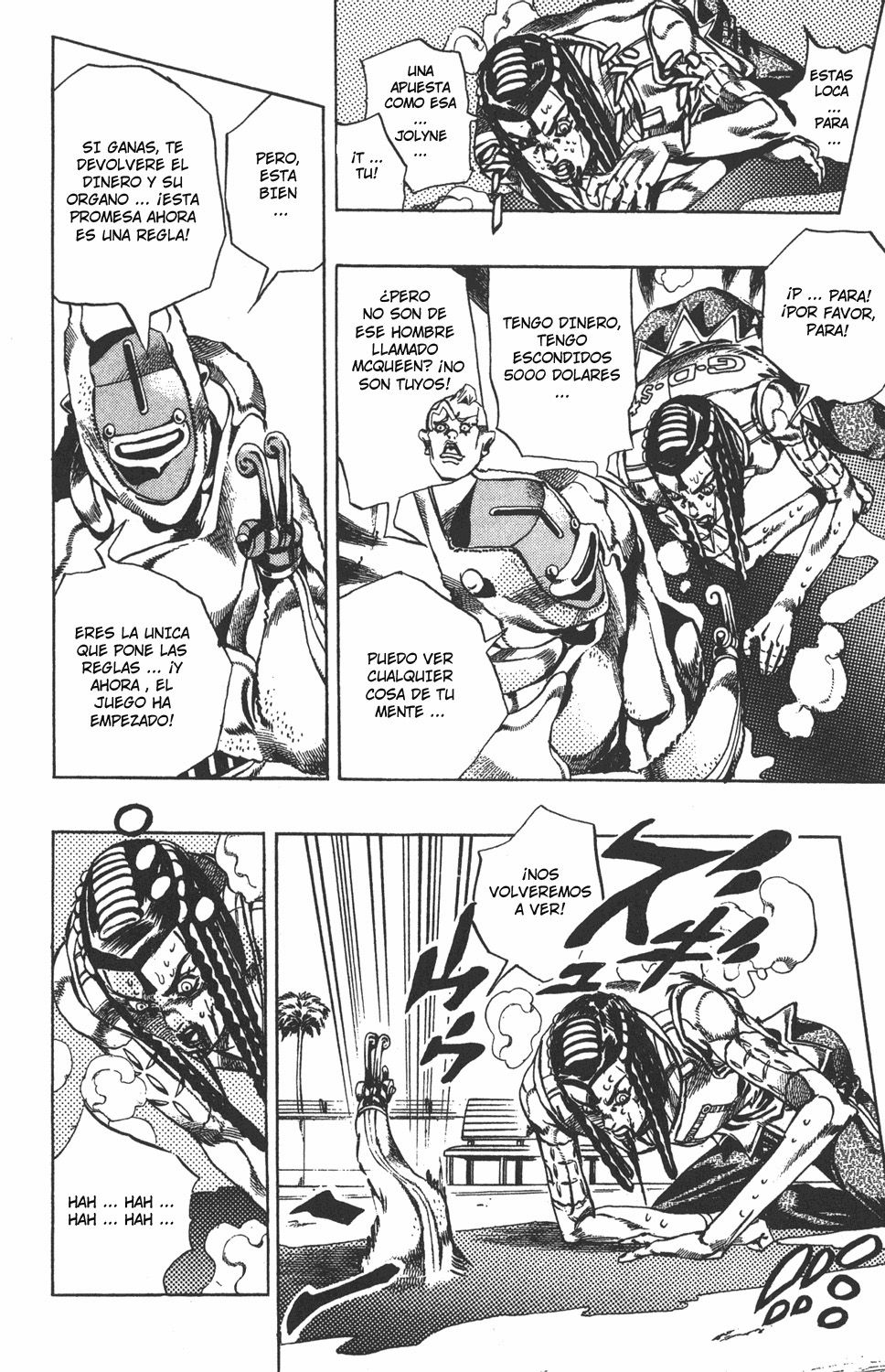 Read JoJo's Bizarre Adventure Parte 6 Stone Ocean ES Manga Online