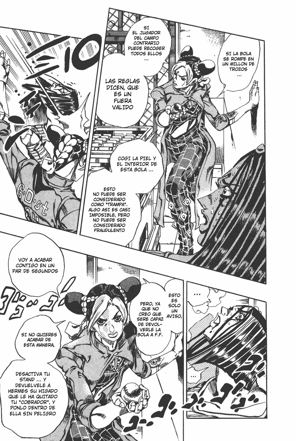 Read JoJo's Bizarre Adventure Parte 6 Stone Ocean ES Manga Online