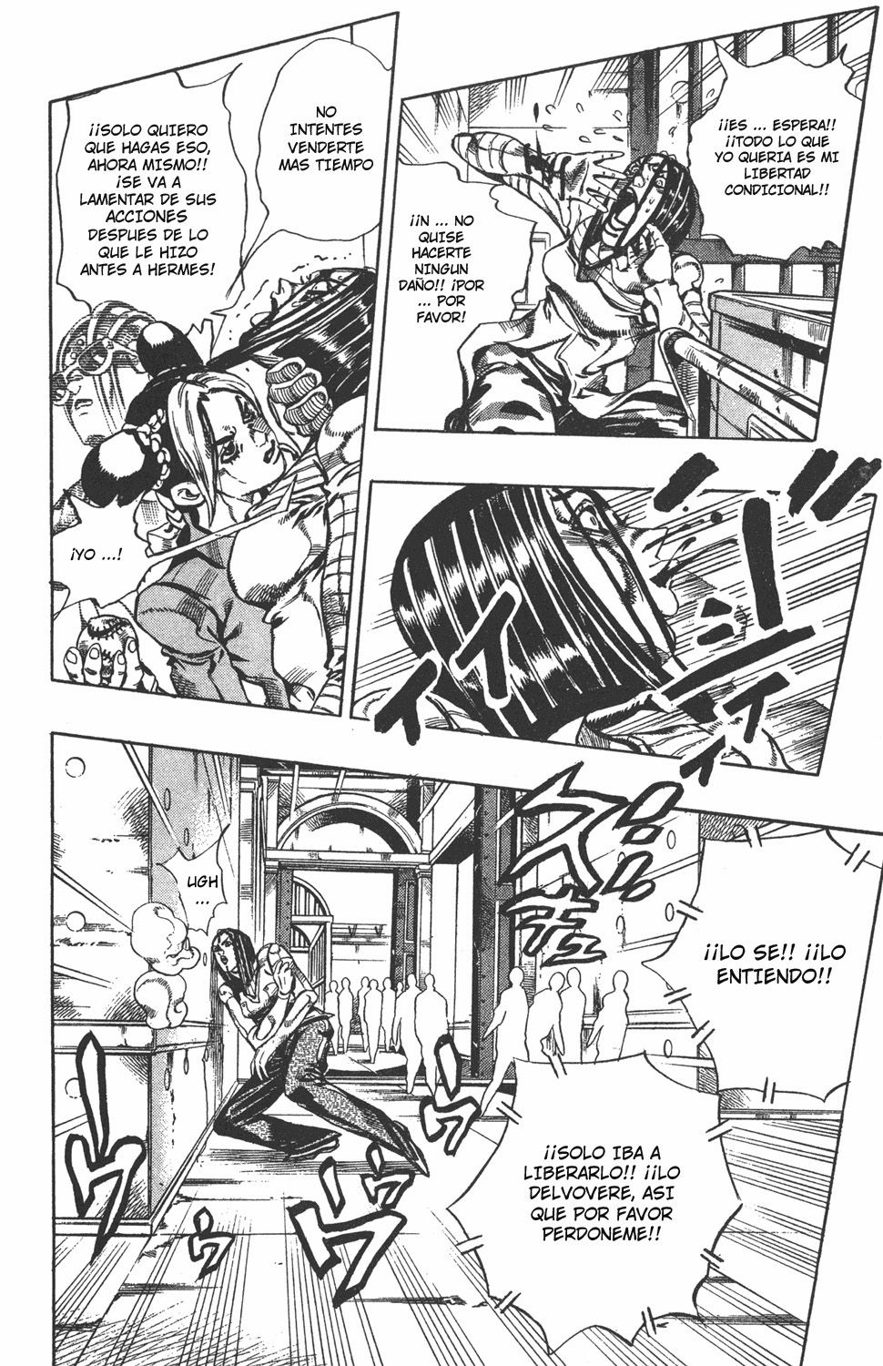 Read JoJo's Bizarre Adventure Parte 6 Stone Ocean ES Manga Online