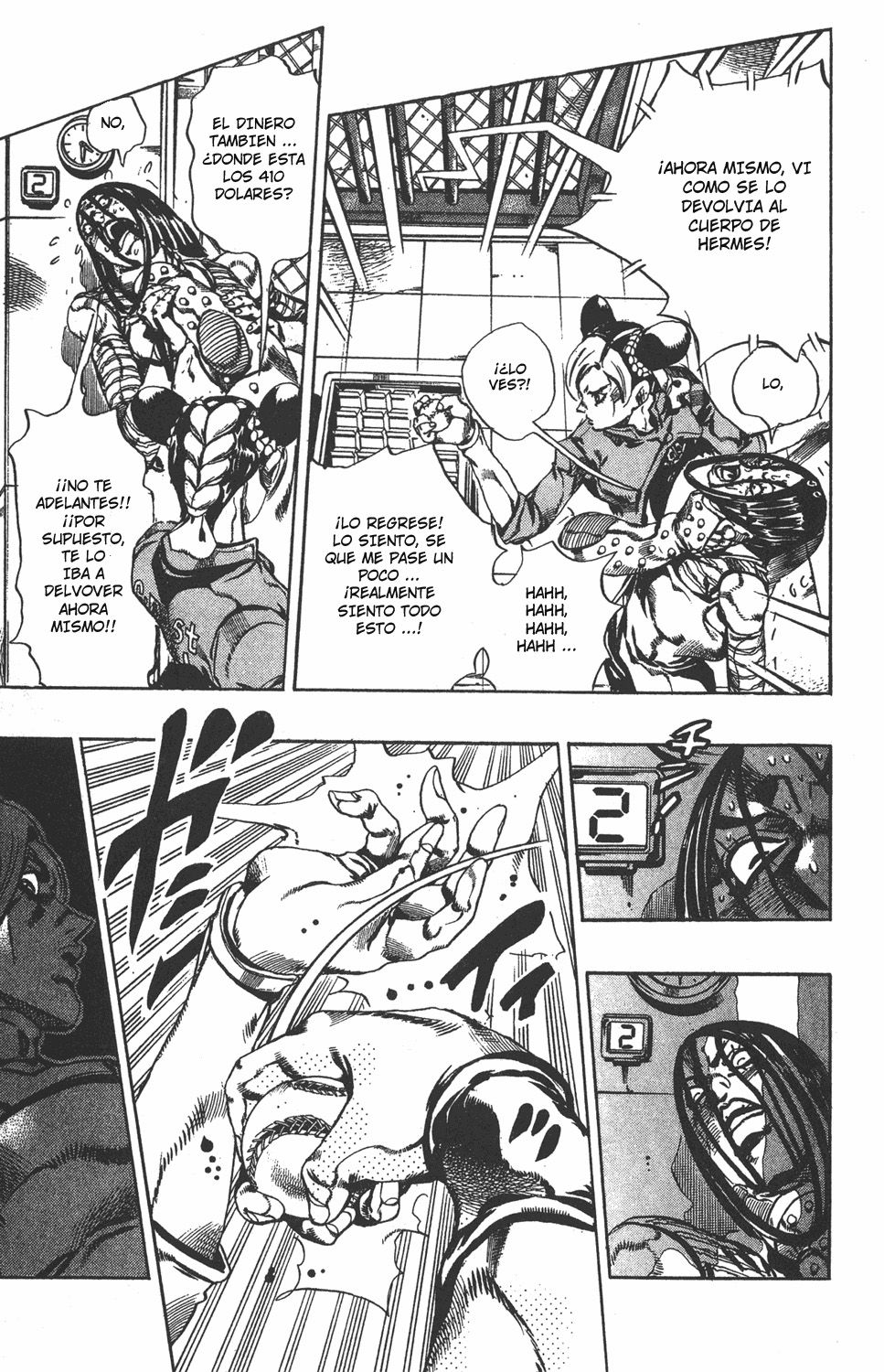Read JoJo's Bizarre Adventure Parte 6 Stone Ocean ES Manga Online