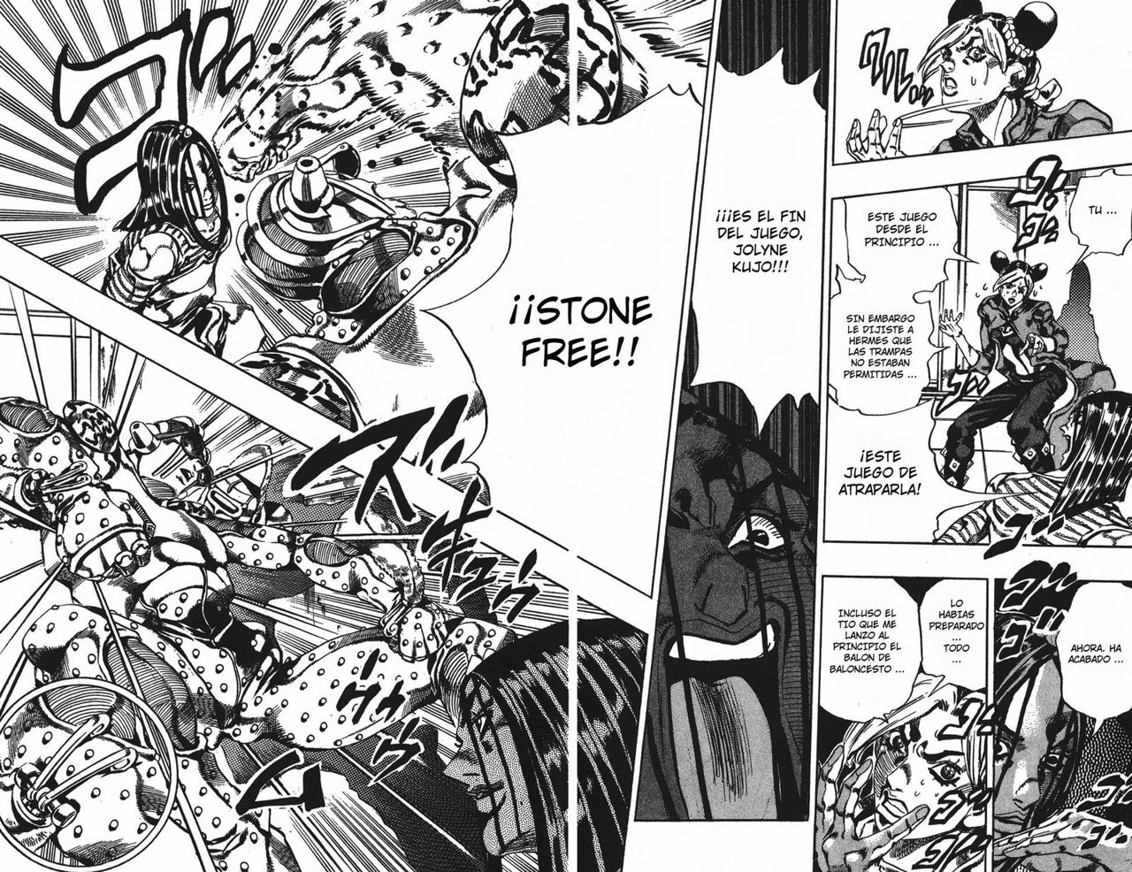 Read JoJo's Bizarre Adventure Parte 6 Stone Ocean ES Manga Online