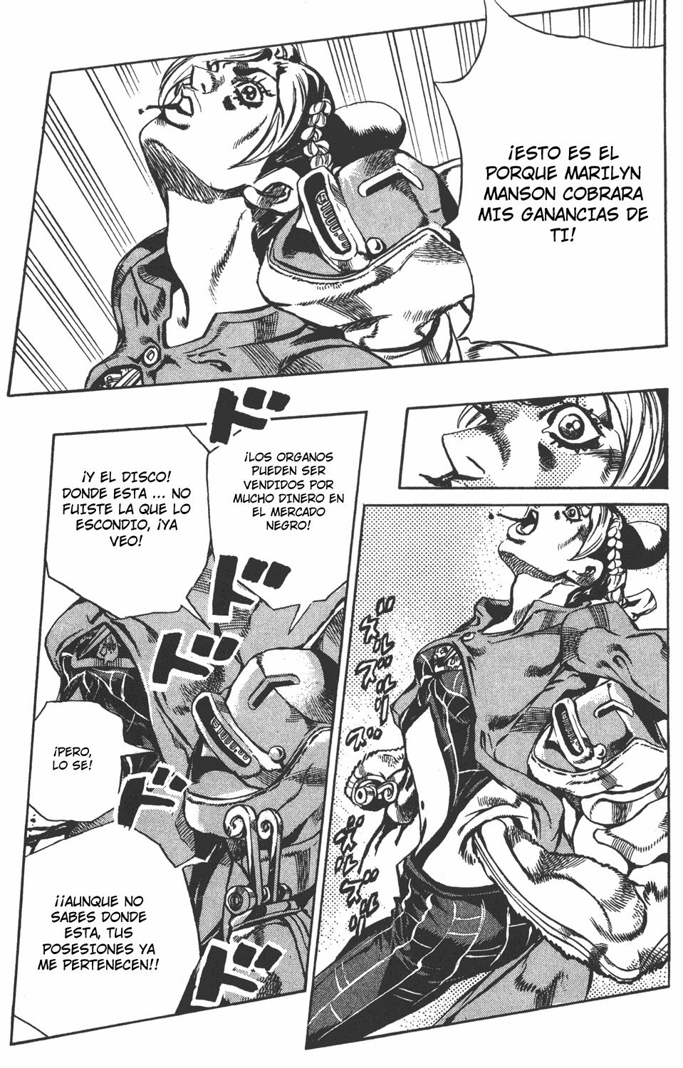 Read JoJo's Bizarre Adventure Parte 6 Stone Ocean ES Manga Online
