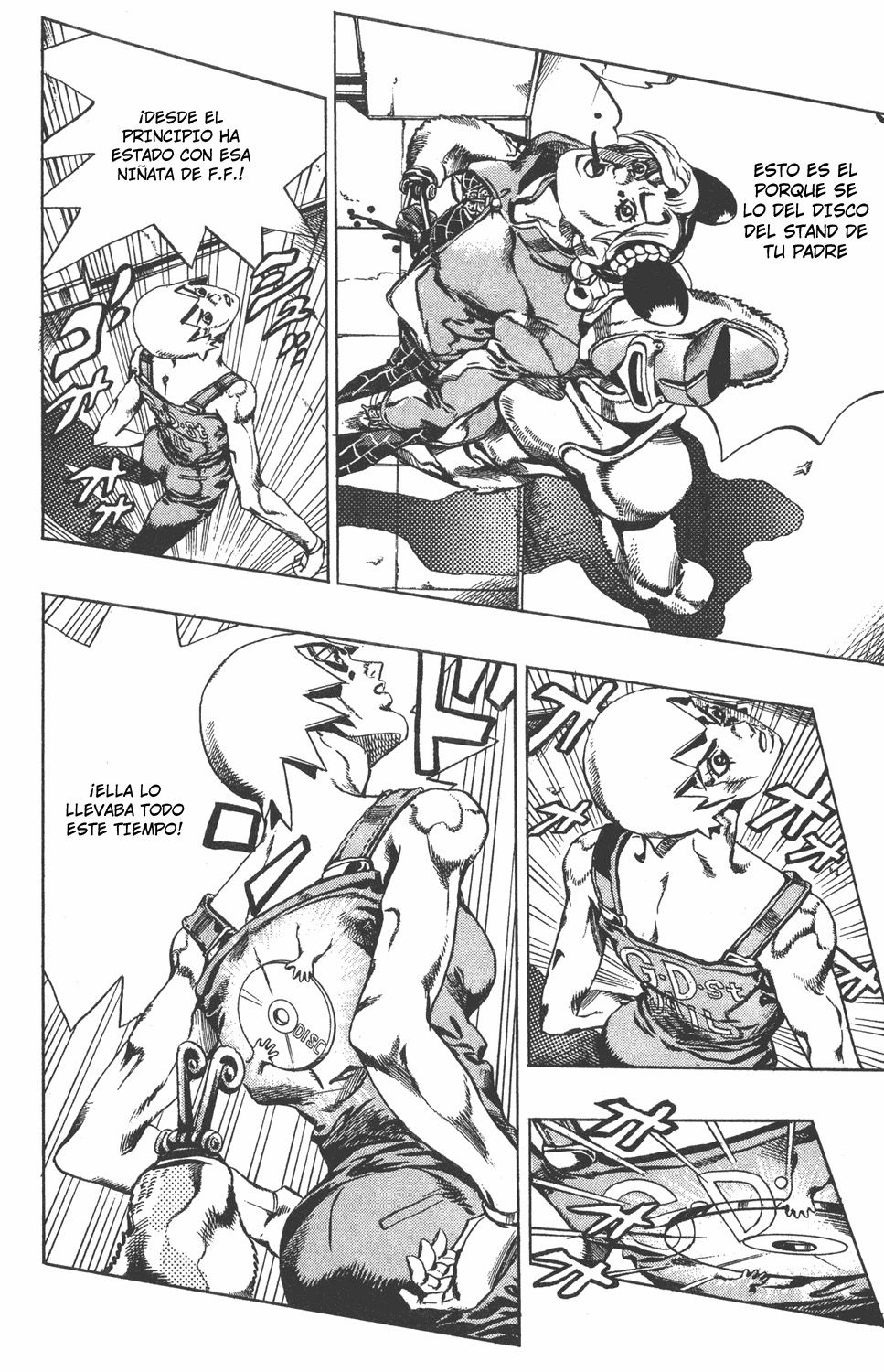 Read JoJo's Bizarre Adventure Parte 6 Stone Ocean ES Manga Online