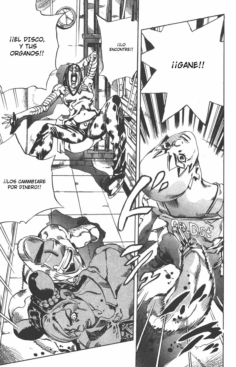 Read JoJo's Bizarre Adventure Parte 6 Stone Ocean ES Manga Online