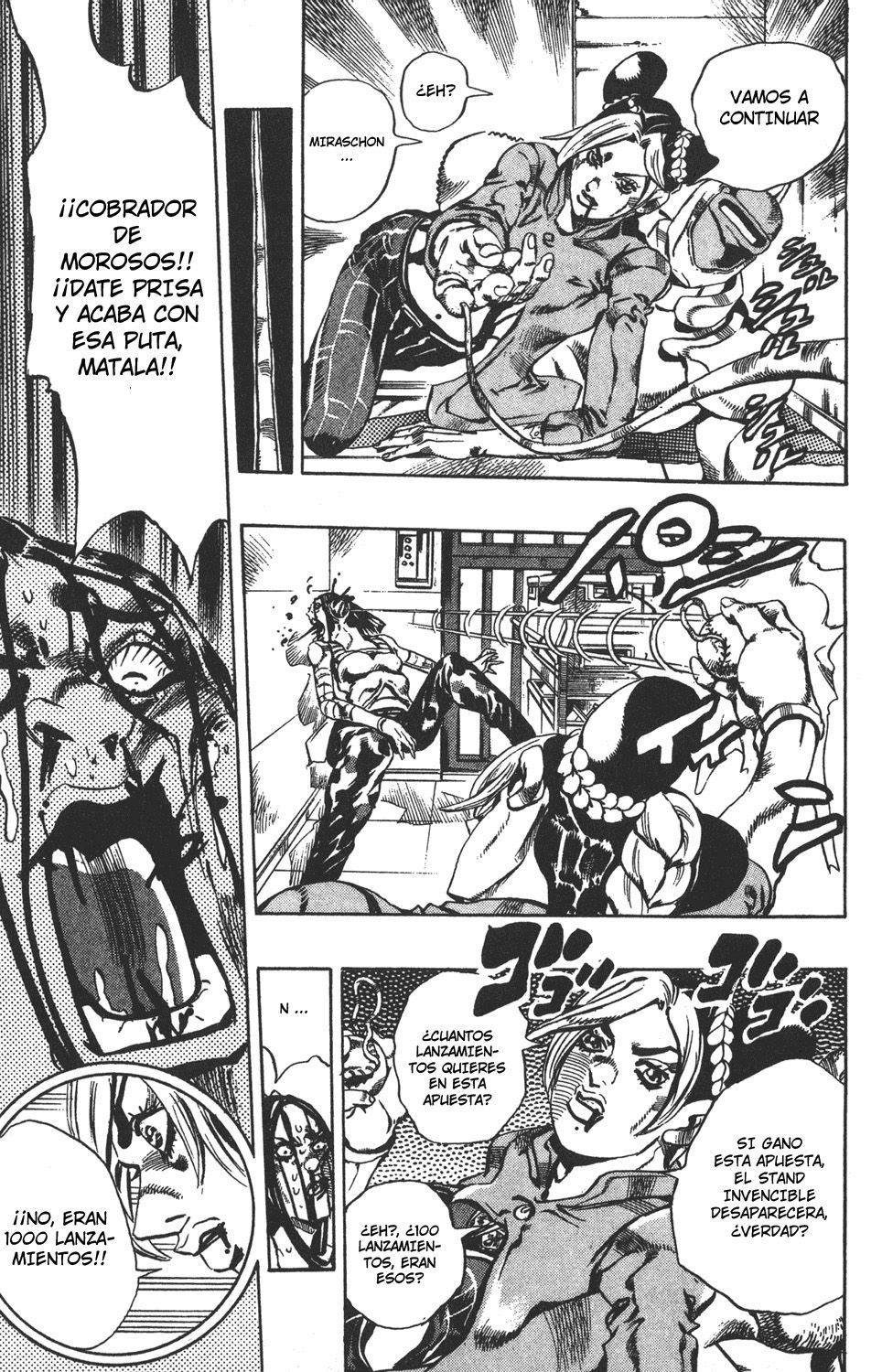 Read JoJo's Bizarre Adventure Parte 6 Stone Ocean ES Manga Online