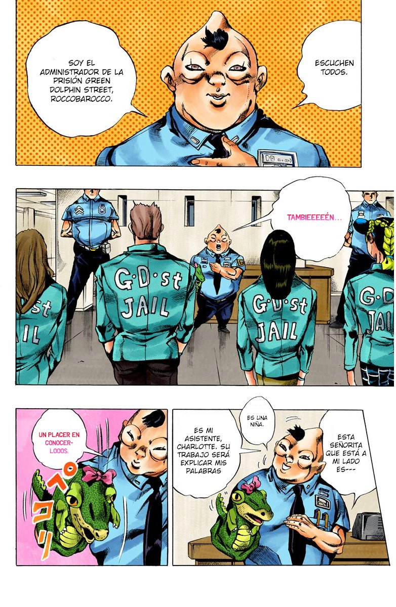 Read JoJo's Bizarre Adventure Parte 6 Stone Ocean ES Manga Online