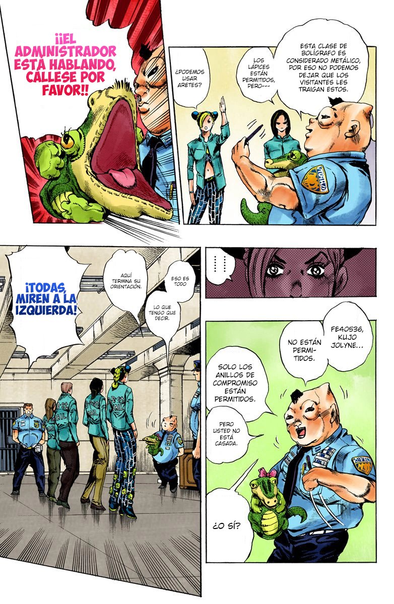 Read JoJo's Bizarre Adventure Parte 6 Stone Ocean ES Manga Online