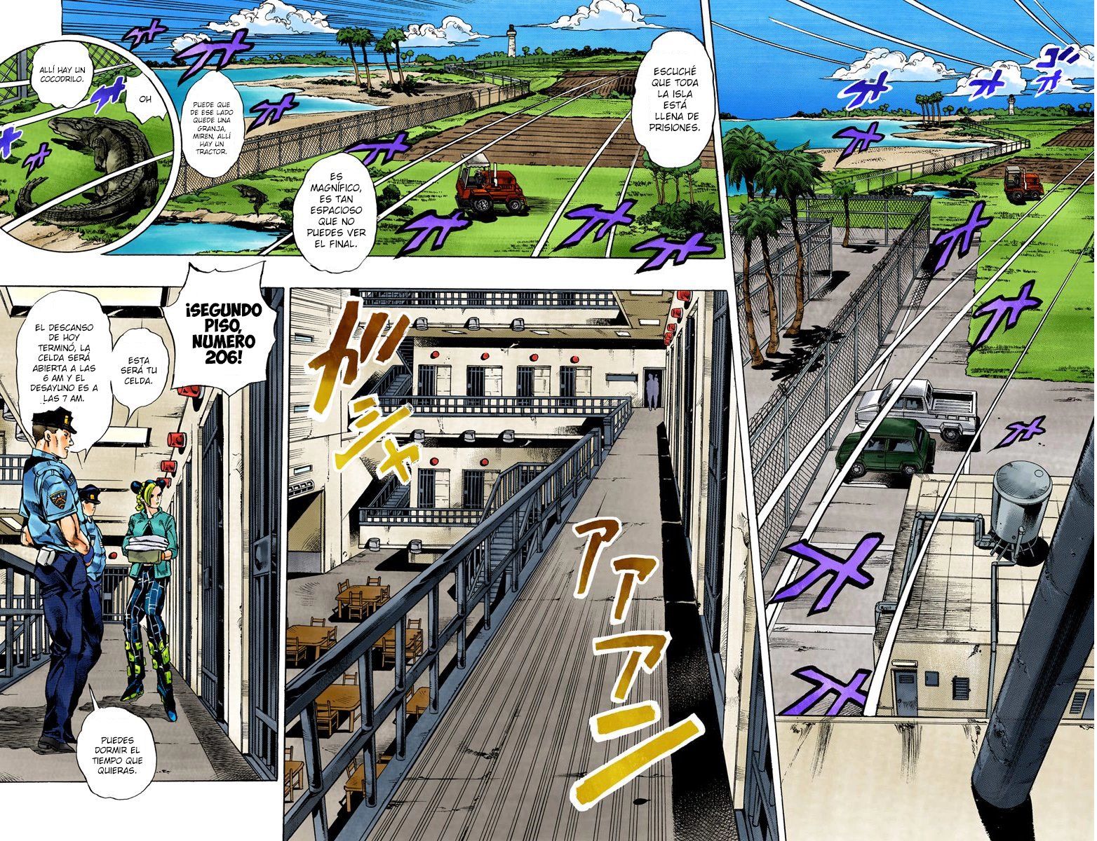Read JoJo's Bizarre Adventure Parte 6 Stone Ocean ES Manga Online