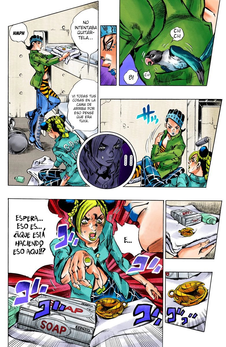 Read JoJo's Bizarre Adventure Parte 6 Stone Ocean ES Manga Online